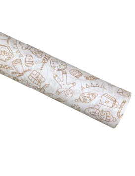 BACKERY NAVIDAD BOBINAS GREASEP 32gr x 485mm  T/C (50mt) 